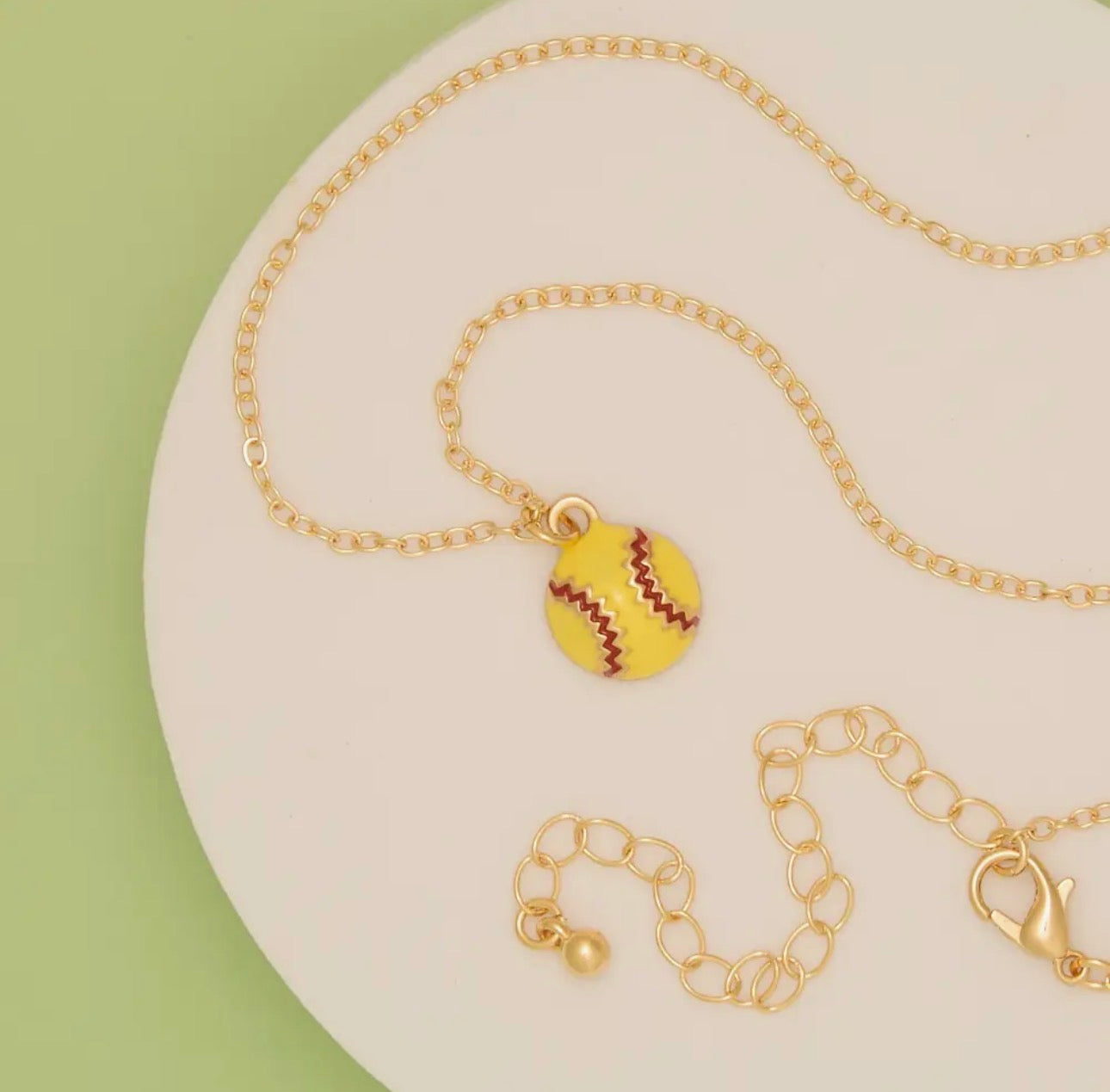 Gameday Softball Necklace