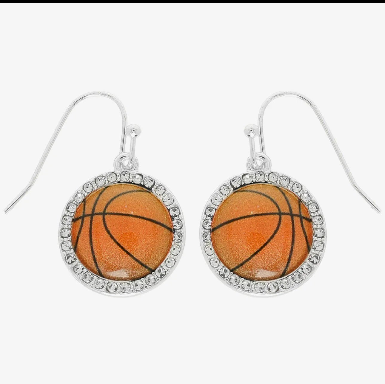 Basketball Dangle Earrings