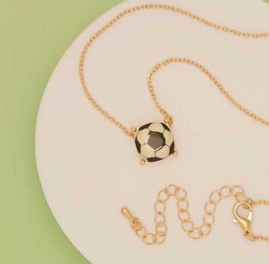Soccer Charm Necklace