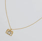 Gold Camera Pendant Necklace