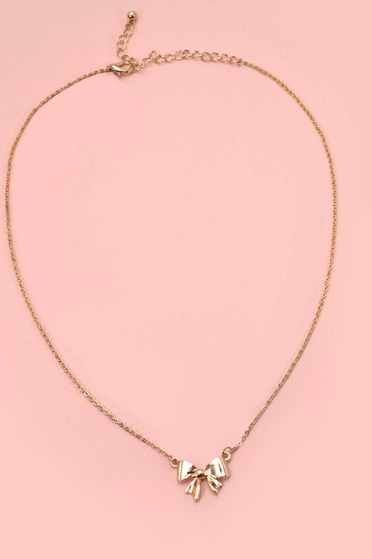 Mini Bow Necklace