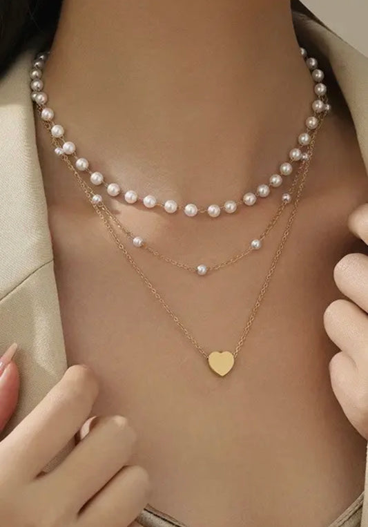 Pearl Layered Necklace